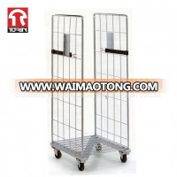 Torin SWK1011 China Supplier Wire Mesh Container Shelf Rack Storage Cage Trolley Cart